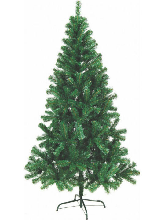 Χριστουγεννιάτικο Δέντρο Πράσινο 240εκ με Μεταλλική Βάση