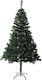 Christmas Green Tree with Metallic Base and Built in Branches H150pcs