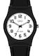 Q&Q Men's Watch 40mm Battery with Black Rubber Strap