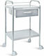 +DM Τροχήλατο Τραπεζάκι Krankenpflege B60xT40xH80cm D-32