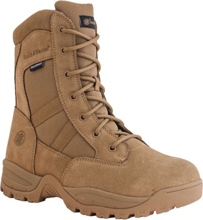 Smith & Wesson Military Boots Breach 2.0 8" SZ WP with membrane HydroGuard Leather Brown