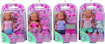 Simba Miniature Toy Evi Love Doll & Accessories for 3+ Years Old 12cm (Various Designs/Assortments of Designs) 1pc