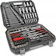 Wiltoc Wilton Ratschen- und Steckschlüssel-Set 1/2" & 1/4" & 3/8" 215 Stück