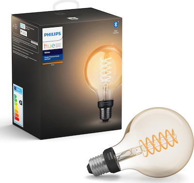 Philips Smart Λάμπα LED 7W για Ντουί E27 και Σχήμα G95 Θερμό Λευκό 550lm