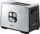 Tefal Toaster 2 Schlitze 900W Inox