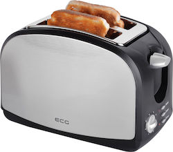 ECG ST 968 Тостер Двуместен 900W Inox ECG ST 968 Тостер Двуместен 900W Inox