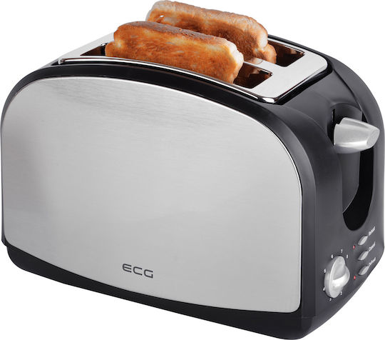 ECG ST 968 Φρυγανιέρα 2 Θέσεων 900W Inox