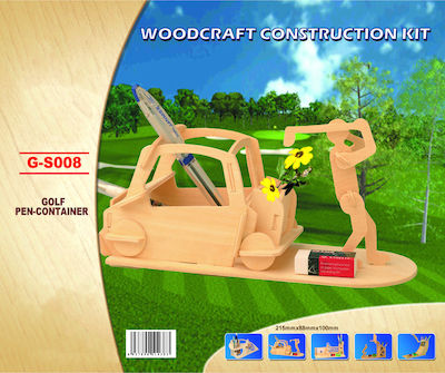 Anelixi Wooden Construction Toy Ξύλινη Κατασκευή Γκολφ for 8+ years