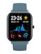 Amazfit GTS Aluminium 43mm Αδιάβροχο Smartwatch με Παλμογράφο (Blue)
