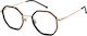 Gigi Barcelona Karol Metal Eyeglass Frame with ...
