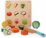 Classic World Obst & Gemüse Spielzeug Cutting Vegetable Puzzle aus Holz 20Stück