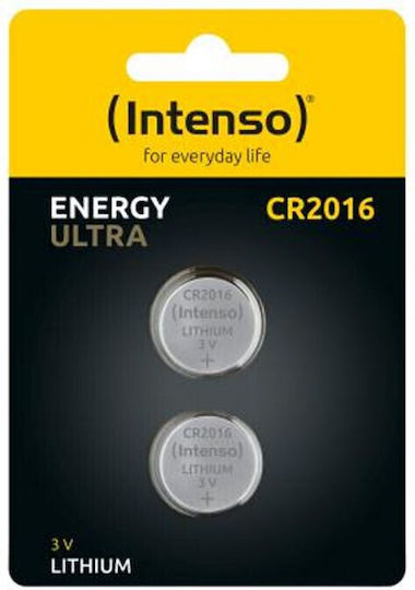 Intenso Energy Ultra Batterien Lithium für Uhren CR2016 3V 2Stück