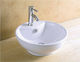 KLP Flower Επικαθήμενος Νιπτήρας Πορσελάνης 46x46x18.5cm Λευκός