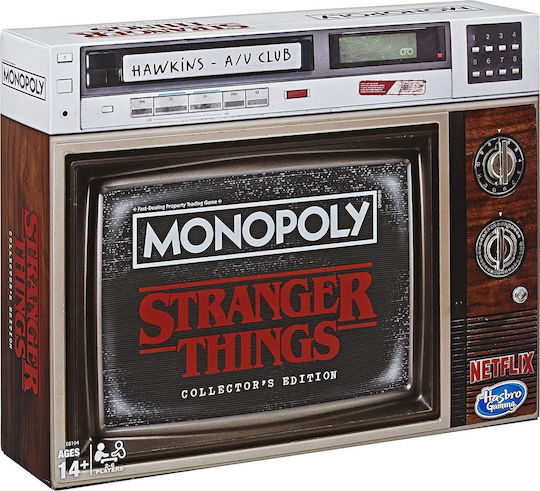 Joc de Societate Monopoly Stranger Things Collector's Edition English pentru 2-6 Jucători 14+ Ani (EN) Hasbro