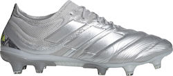 Adidas Copa 20.1 FG Χαμηλά Ποδοσφαιρικά Παπούτσια με Τάπες Silver Met. / Solar Yellow