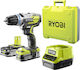 Ryobi R18DDBL-225B Δραπανοκατσάβιδο Μπαταρίας Brushless 18V 2x2.5Ah