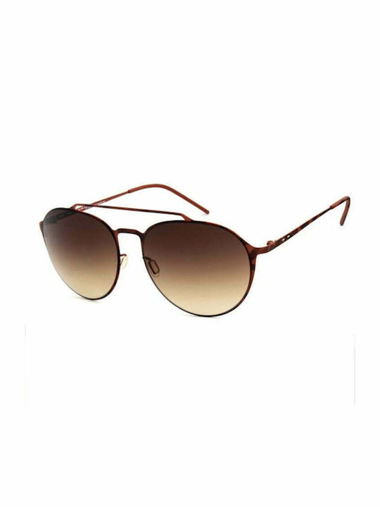 Italia Independent Women's Sunglasses with Brown Metal Frame 0221.092.000