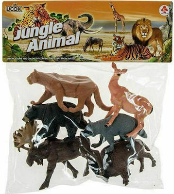 Jungle Animals 6pcs