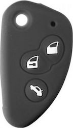 Silicone Car Key Cover Case Type-1 with 3 Buttons for Alfa Romeo Multicolour L0150.0