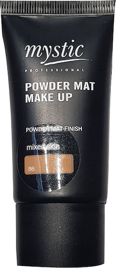Mystic Professional Powder Mat Make Up 30ml