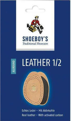 Shoeboy's Leather 1/2 with Activated Carbon Δερμάτινα Πέλματα Μεταταρσίου