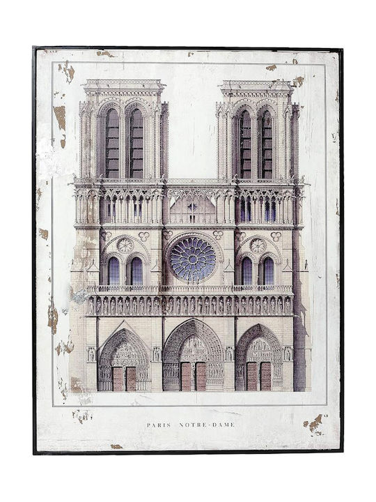 Espiel Notre Dame Wooden Frame 60x80cm