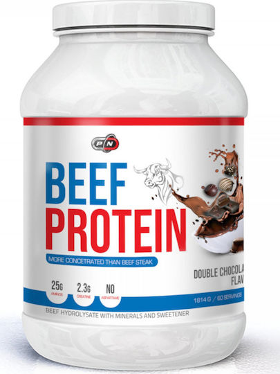 Pure Nutrition Beef Protein mit Kreatin mit Geschmack Doppelte Schokolade 1.814kg