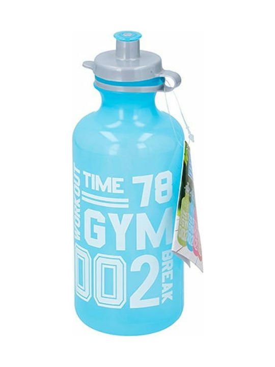 Sport Wasserflasche Kunststoff 750ml Blau