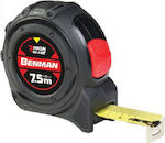 Benman Tape Measure with Auto-Rewind 16mm x 3m