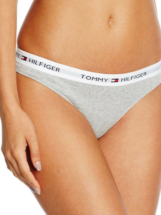 Tommy Hilfiger Iconic Women's String Grey Heather