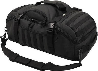 MFH Travel Military Backpack Black 48lt