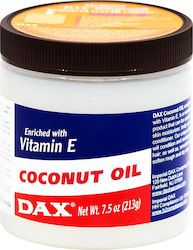 Dax Coconut Oil Enriched With Vitamin E Έλαιο Καρύδας για Μαλλιά και Σώμα 213gr
