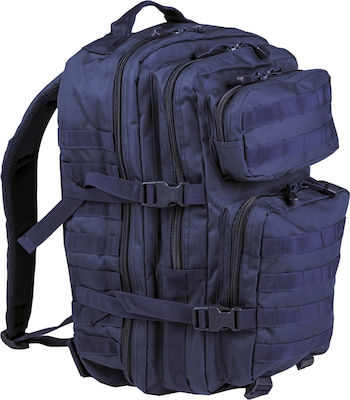 Mil-Tec US Assault Large Rucsac Militar Înapoi în Culoare Albastru 36lt