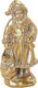 Santa Claus Gold 16x7x6cm 16cm