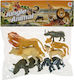 Miniature Toy Jungle Animal for 3+ Years