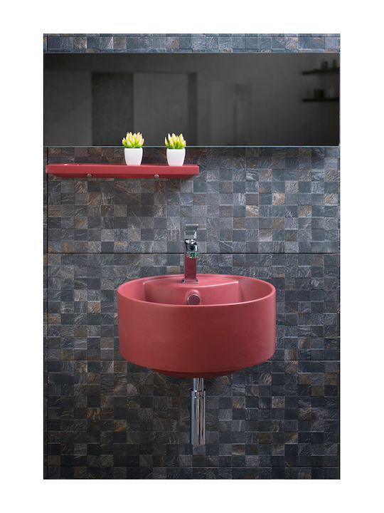 Adamidis Zero 44 Countertop Sink Porcelain 44x4...