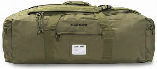 Army Race Military Backpack Travel made of Polyester Khaki 70lt