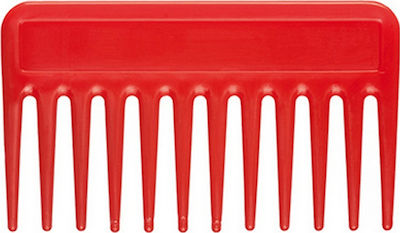 Eurostil Comb Hair for Detangling Red 10cm