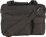 Mil-Tec Brief Case with Laptop Bag Military Pouch Shoulderbags in Black Color