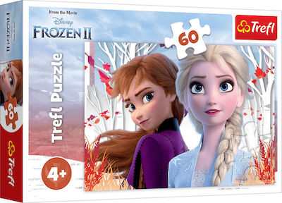 Kids Puzzle The Enchanted World Of Anna And Elsa for 4++ Years 60pcs Trefl