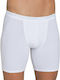 Sloggi Basic Long Herren Boxershorts Weiß 1Packung