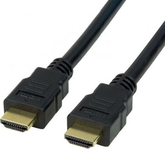 LogiLink HDMI 2.1 Ultra High Speed 48Gbps 4K 120Hz HDR VRR Cable HDMI male - HDMI male 2m Μαύρο