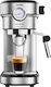 Cecotec Cafelizzia 790 Steel Pro Μηχανή Espresso 1350W Πίεσης 20bar Ασημί