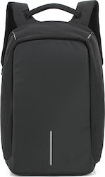 Ozuko Anti Theft Tasche Rucksack für Laptop 14" in Schwarz Farbe