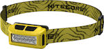 NiteCore Φακός Κεφαλής Επαναφορτιζόμενος Led 160lm NU10 NU10 Yellow