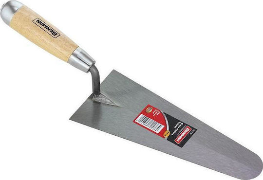 Benman Trowel Metallicό 240mm with Wooden Handle Press of Crete 70536