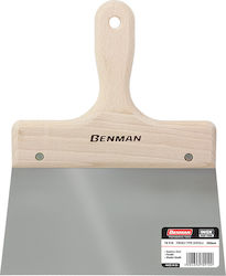 Benman Spatulă Inox cu Mâner Din Lemn Benman Spatulă Inox cu Mâner Din Lemn