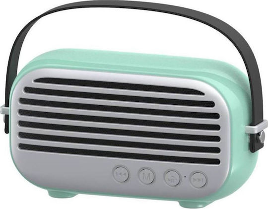 QY-H69 Retro Tragbares Radio mit Bluetooth und USB Grün