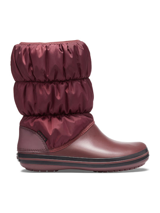 Women's Wellies Burgundy