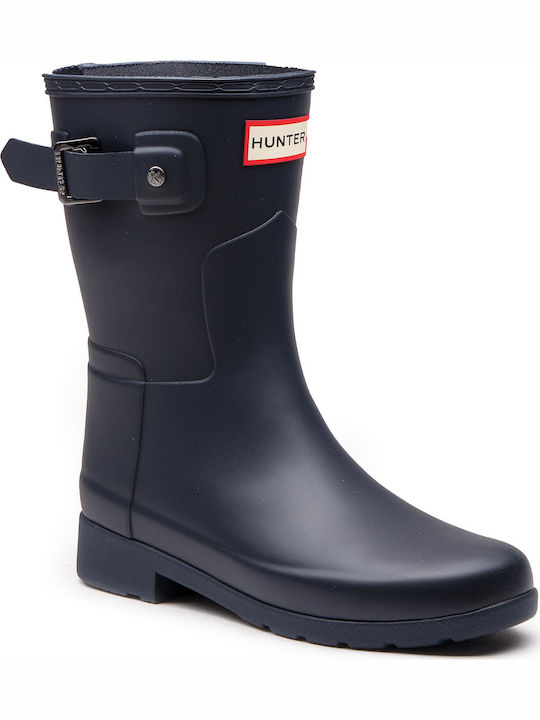 Hunter Women's Short Wellies Navy Blue WFS1098R...